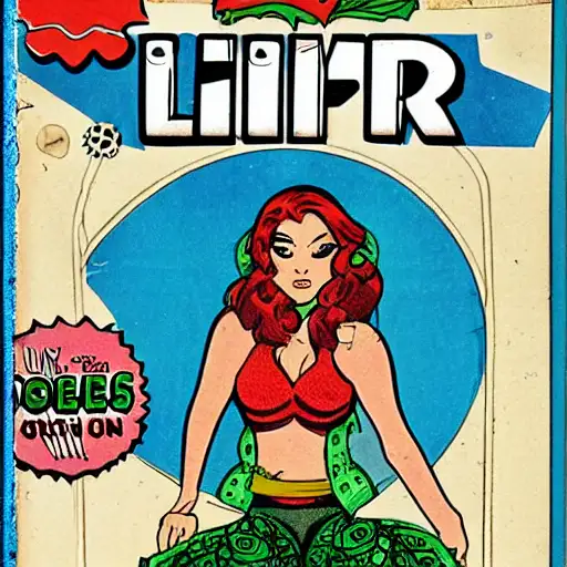 Lilly pad , Comic book cover