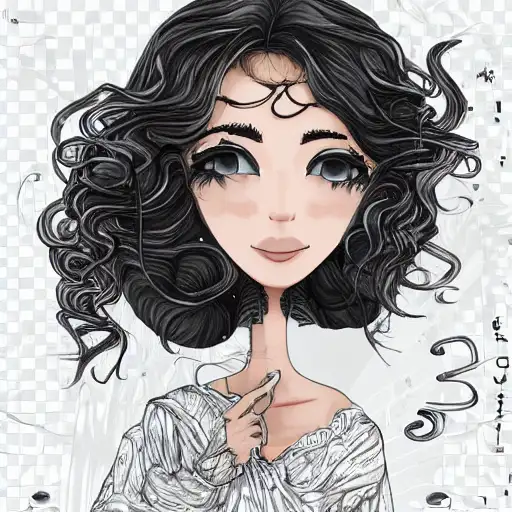 ornate frilly dress, beautiful bone structure, hiperrealistic, planetary landscape, black haired girl wearing hoodie, waterfall, smooth white skin, curly black beard, cartoony, very very very very detailed